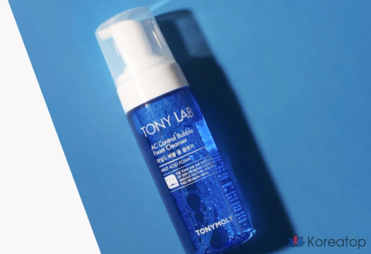 Очищающая пенка для лица Tony Moly Tony Lab AC Control Bubble Foam Cleanser, 150 мл, 1 шт.