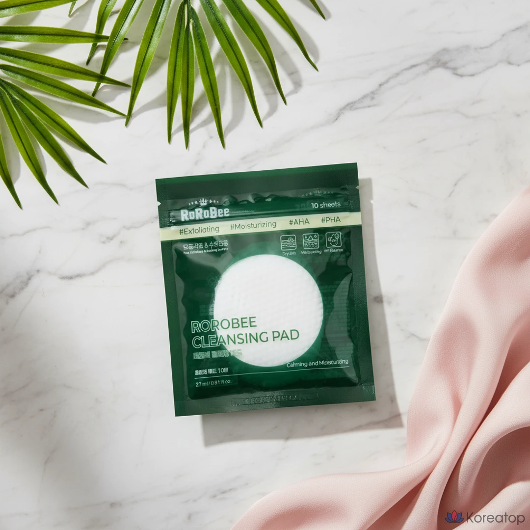 Гипоаллергенные увлажняющие очищающие подушечки для пор, отшелушивающие кожу, успокаивающие и нежные, очищающие салфетки для лица, 30 комплектов, 10 листов., фото 2