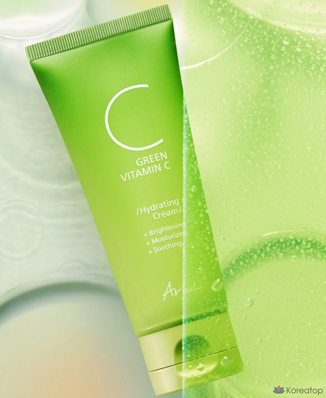 Увлажняющий крем Ariel Green с витамином С, 100 г, 1 шт.