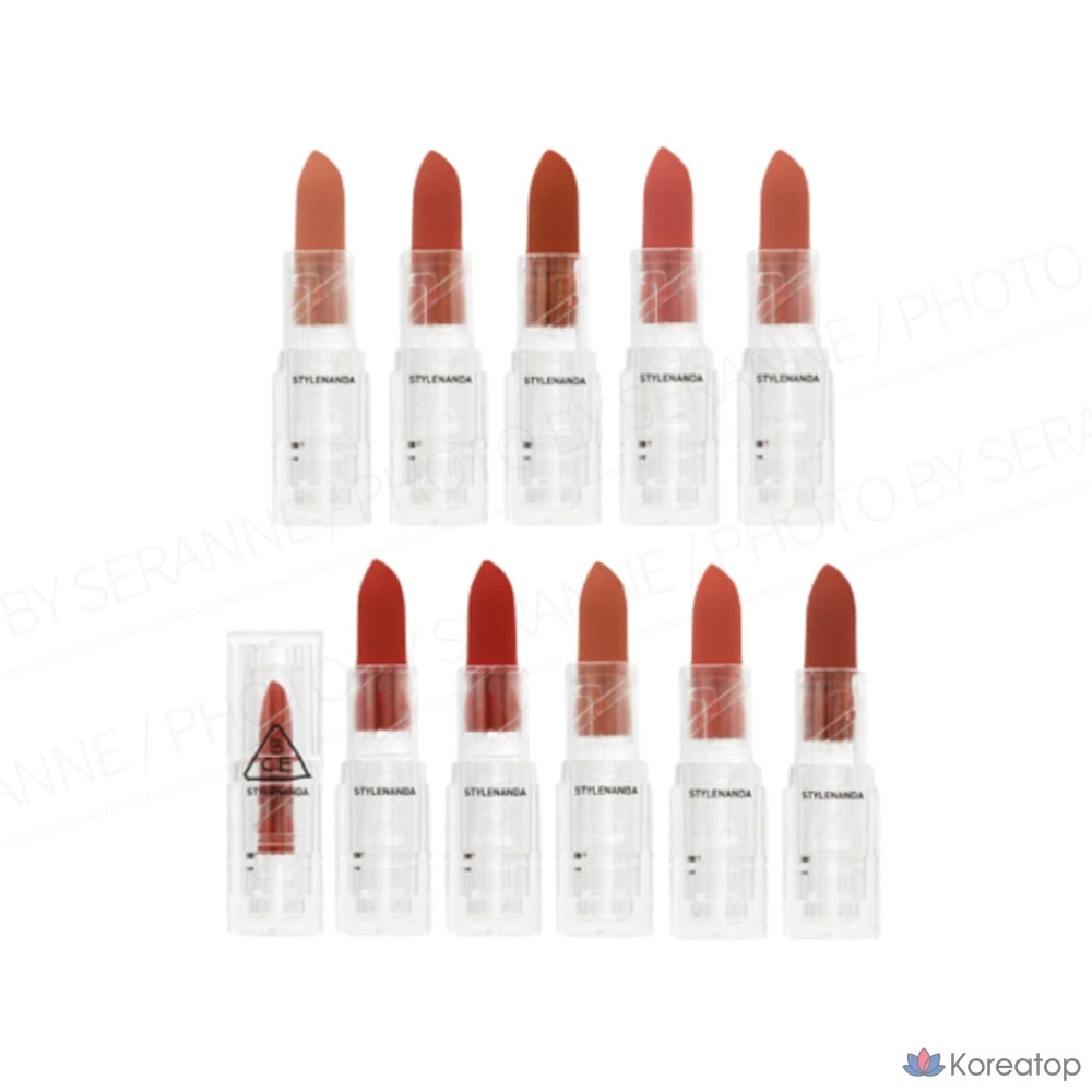 3CE Мягкая матовая помада, 3,5 г, цвет Red Muse, 1 шт.