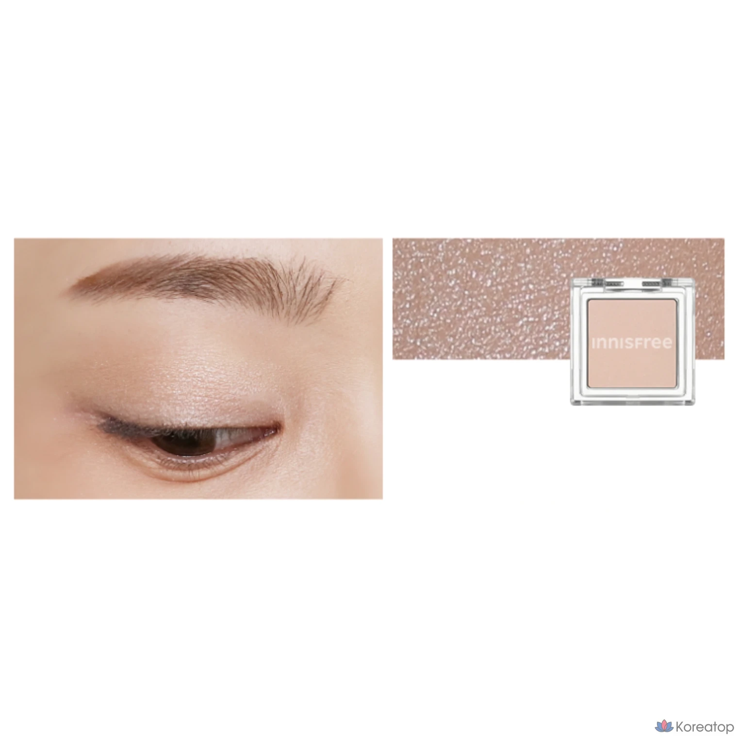 Палетка теней Innisfree My Palette My Eyeshadow Shimmer, № 2, оттенок Beige Tutu, 1 шт., фото 5