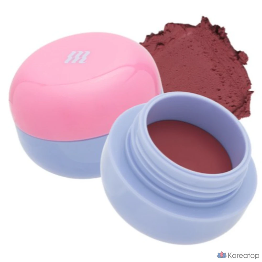 Мусс для губ MERZY Blurry, 6 г, 1 шт., BL3 Vintage Posy Mauve Pink