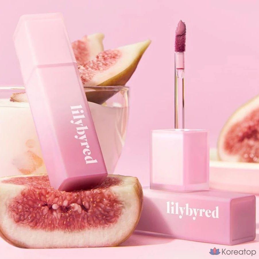 Тинт для губ Lilybyred Sweet Liar Milky Lip Tint, цвет инжирный йогурт, 1 шт., фото 8