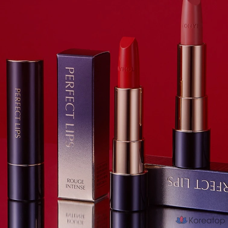 Помада Tony Moly Perfect Lips Rouge Intense, 1 шт., оттенок 09 Nude Beige, фото 3