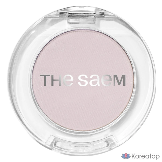 Матовые монотени для век The Saem Sammul, WH01 кремово-белые, 1 шт.