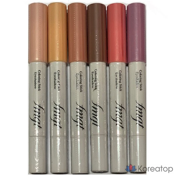 Тени-карандаш для век The Face Shop FMGT Coloring Stick Shadow 1.3g, № 2, Золотисто-светлый оттенок, 1 шт.