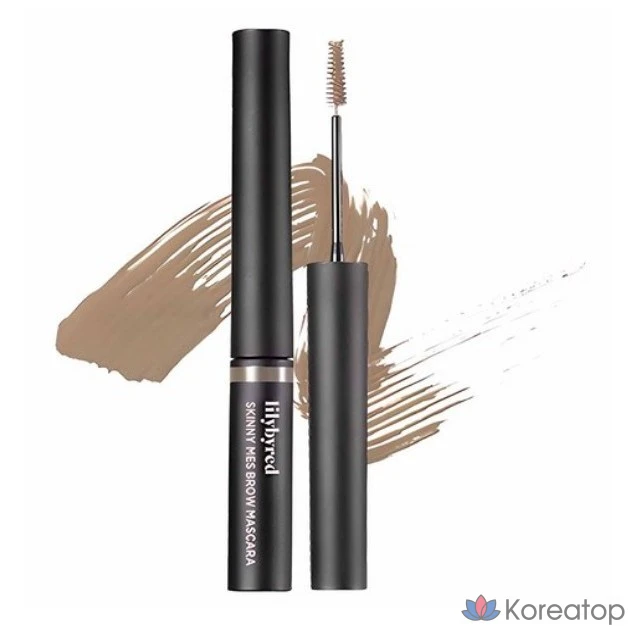 Тушь для бровей Lilybyred Skinny Mess Brow Mascara 3.5g, оттенок 05 Taupe Brown, 1 шт.