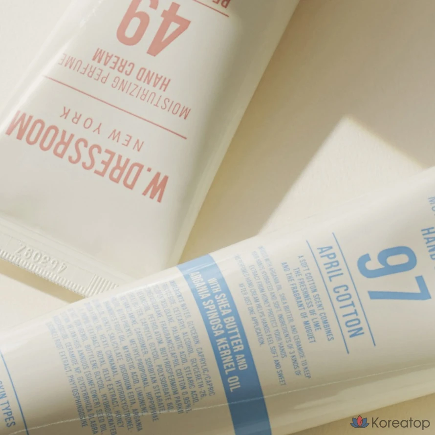 Парфюмированный крем для рук W.Dressroom 97 April Cotton, 1 шт., 100 мл, фото 9