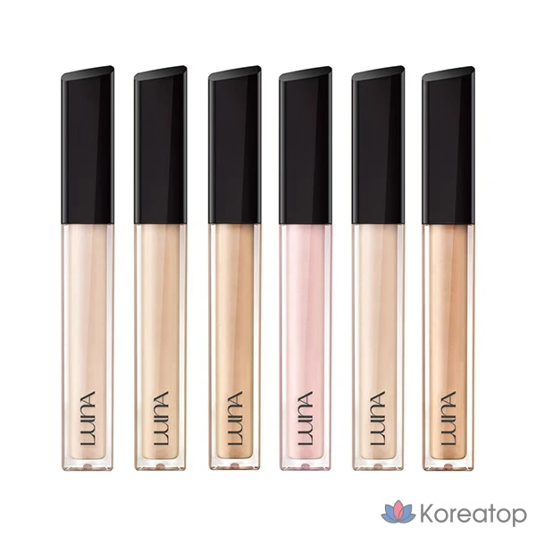 [Luna (Косметика)] Стойкий консилер Luna Long-Lasting Tip Concealer 7,5 г, 1 шт., Цвет: № 0,5 Фарфор (7,5 г)