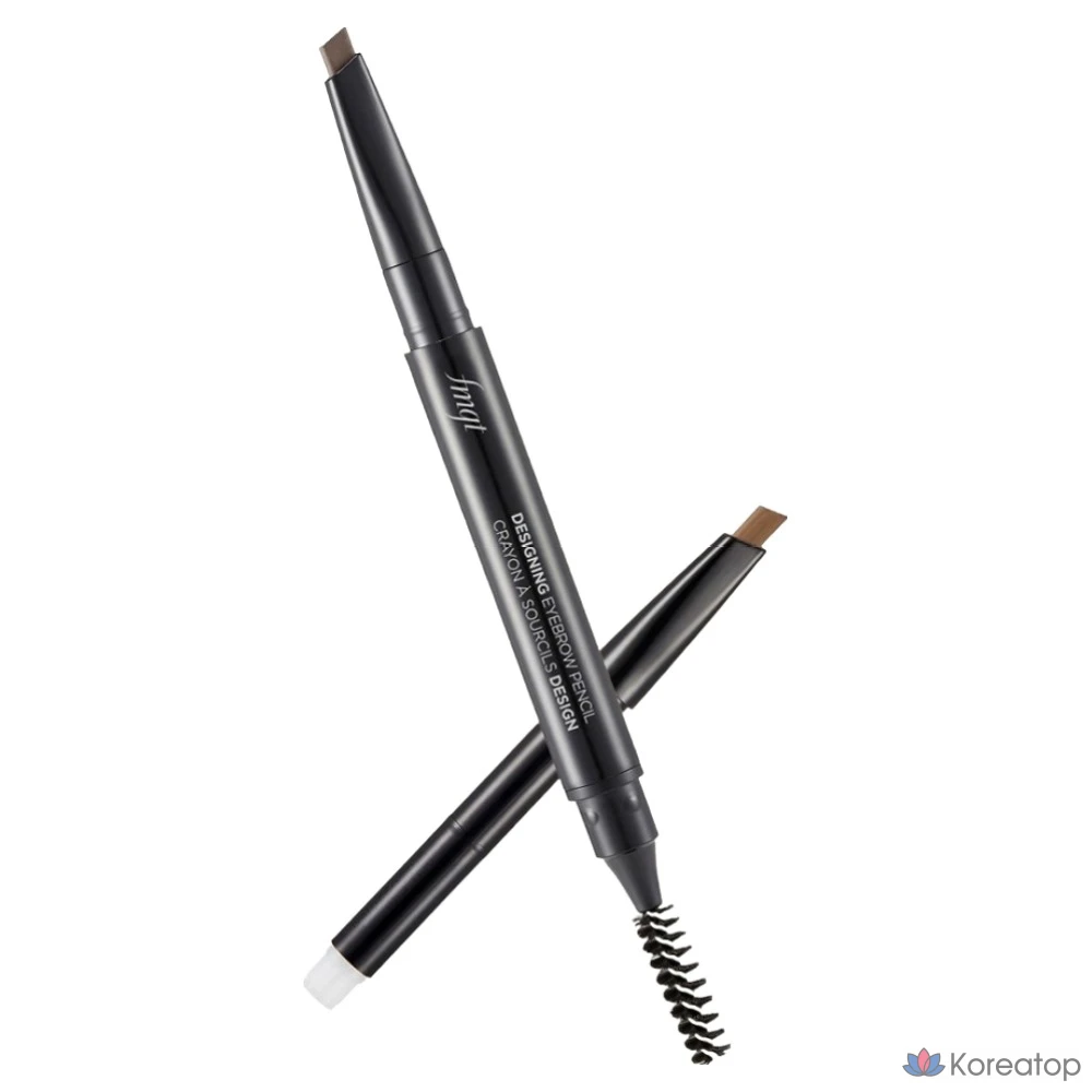 Автоматический карандаш для бровей FMGT designing 0,3 г, 04, черный/коричневый, 1 шт., фото 9