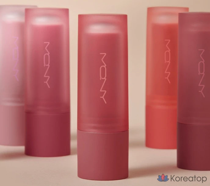 Матовая пудровая помада Mqny New York, 1 шт., оттенок 05 Red Mist, фото 5