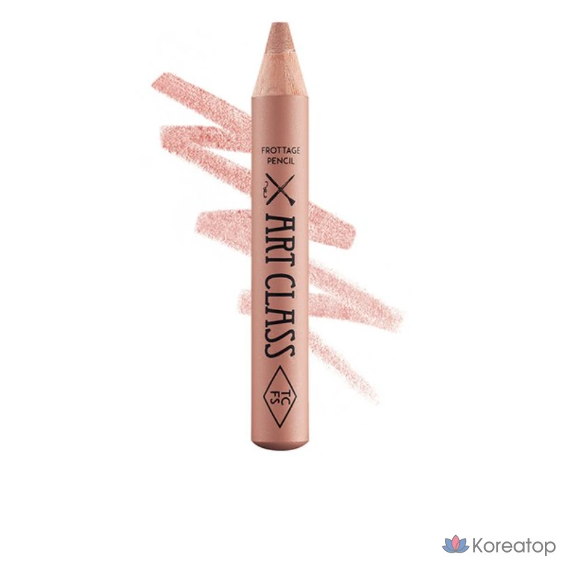 Карандаши для фроттажа Too Cool For School Art Class, приглушенный серо-коричневый, 1 шт.