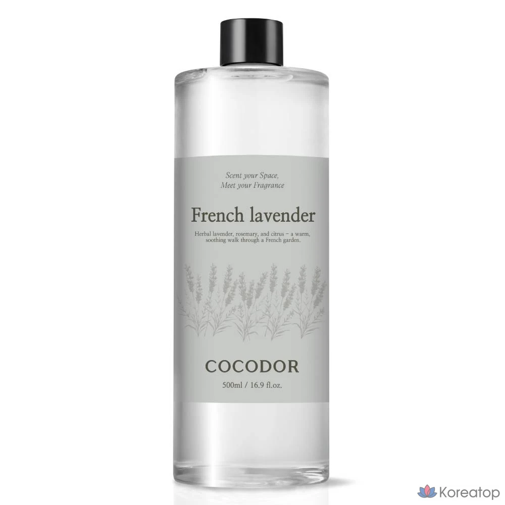 Диффузор-рефилл Cocodor Diffuser Refill, French Lavender, 500 мл, 1 шт.