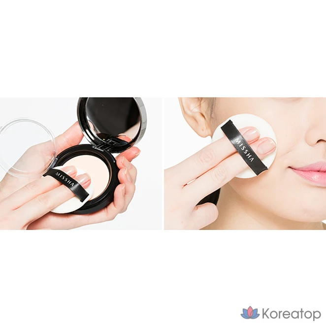 Пудра Missha Pro Touch Powder Pact, 10 г, № 23, 1 шт., фото 8