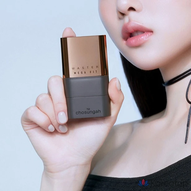Тональный крем-стик CHOSUNGAH™ Mega Fit Master Stick Foundation SPF50+ PA++++ 16 г, 1 шт., персиково-бежевый., фото 2