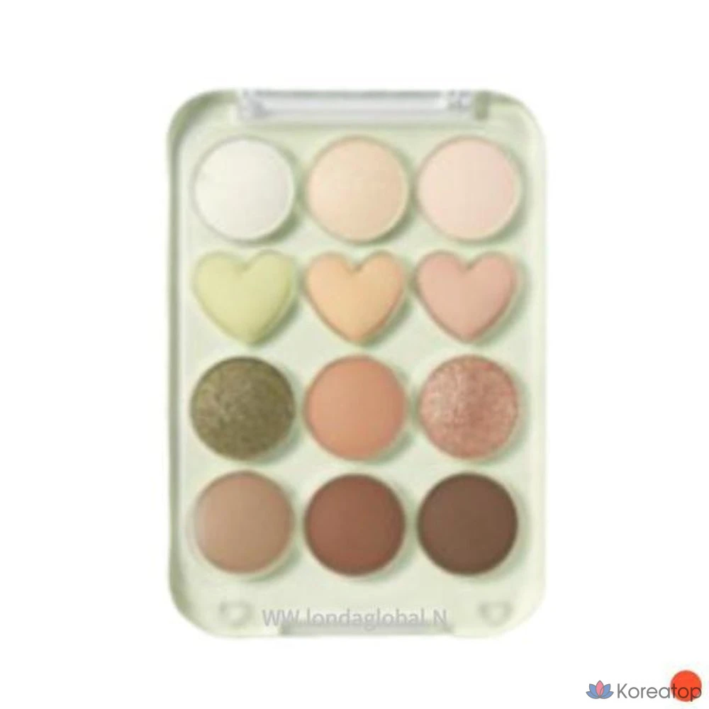 Палетка теней для век Colorgram 06 Buttercup Plus Brown Love, Brown, 1 шт.