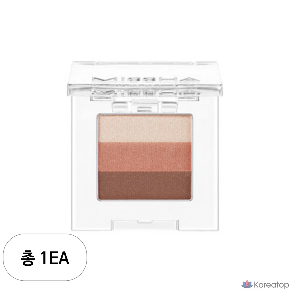 Тени для век Missha Triple Shadow 2 г, № 14, цвет «росистый абрикос», 1 шт.