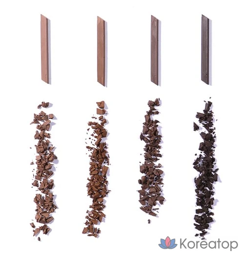 Карандаш для бровей MERZY the First, 0,3 г, оттенок B4, цвет кешью, 1 шт.