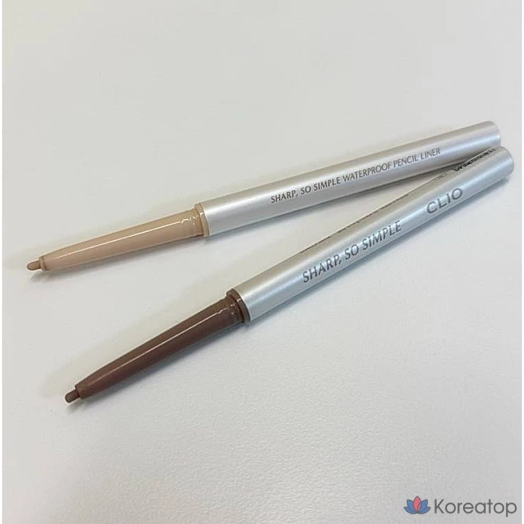 Карандаш для подводки глаз Clio, кремово-белый, 1 шт.