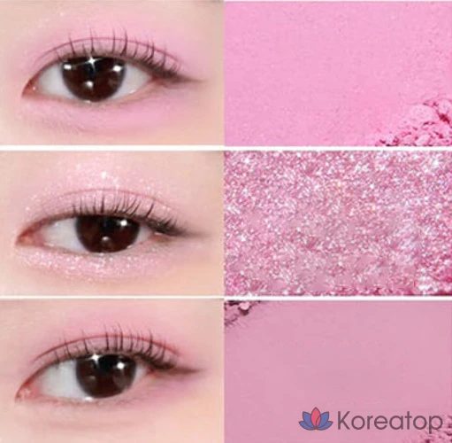 Палетка теней для век Lilybyred Mood Keyboard Eye Palette, оттенок 09 Milky Berry Stereo, 1 шт., фото 8