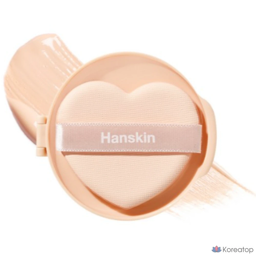 Сменный блок тонального крема HANSKIN Nude Scene Cushion Foundation 12 г, № 19-21 (Pure Cream), 1 шт.