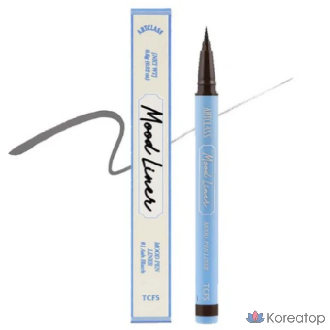 Ручка-лайнер Too cool for school Art Class Mood, пепельно-черная (№ 1), 1 шт.