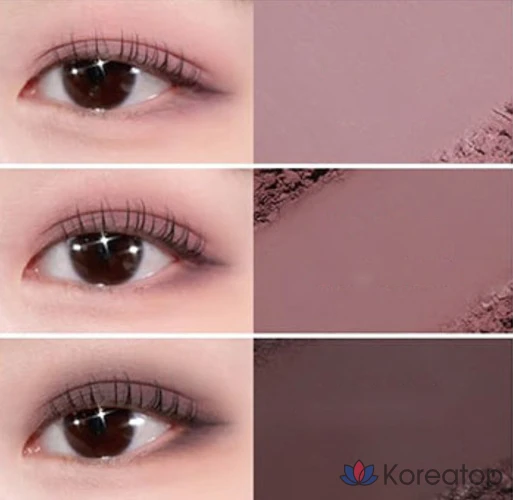 Палетка теней для век Lilybyred Mood Keyboard Eye Palette, оттенок 09 Milky Berry Stereo, 1 шт., фото 9