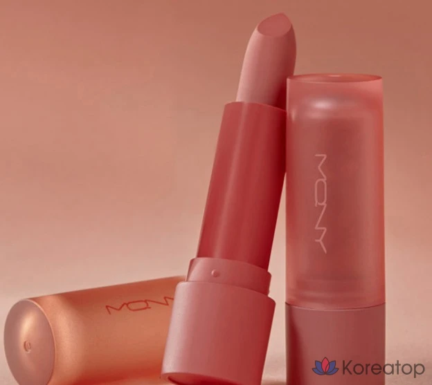 Матовая пудровая помада Mqny New York, 1 шт., оттенок 05 Red Mist, фото 8