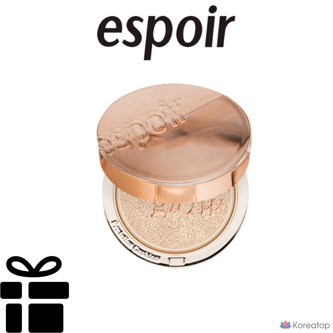 Кушон Espoir Pro Tailor Be Glow New Class Cushion + Puff 2p Set SPF42 PA++, оттенок Petal, 1 шт.