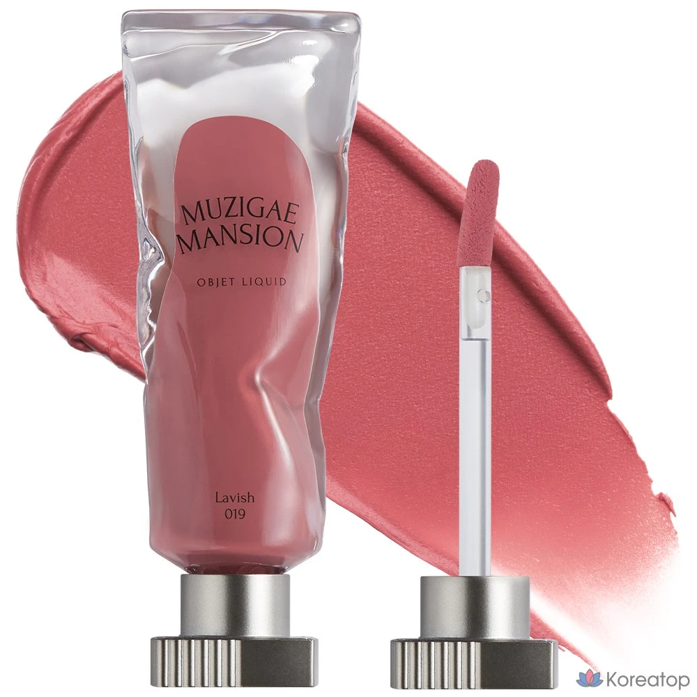Тинт для губ Muzigae Mansion Objet Liquid Tint, оттенок 019 Lavish, 6 мл, 1 шт.