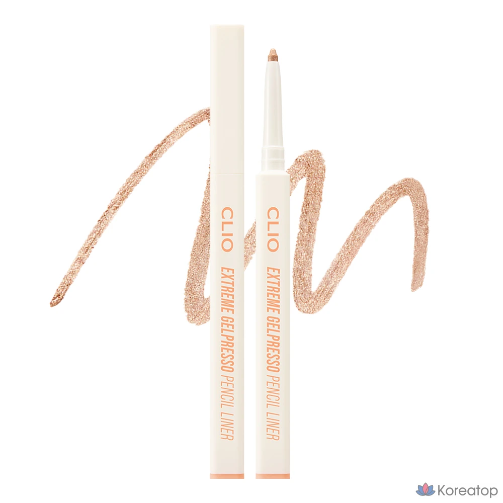 Подводка для глаз Clio Extreme Gelpresso Pencil Liner, оттенок 009 Fairy Peach, 1 шт.