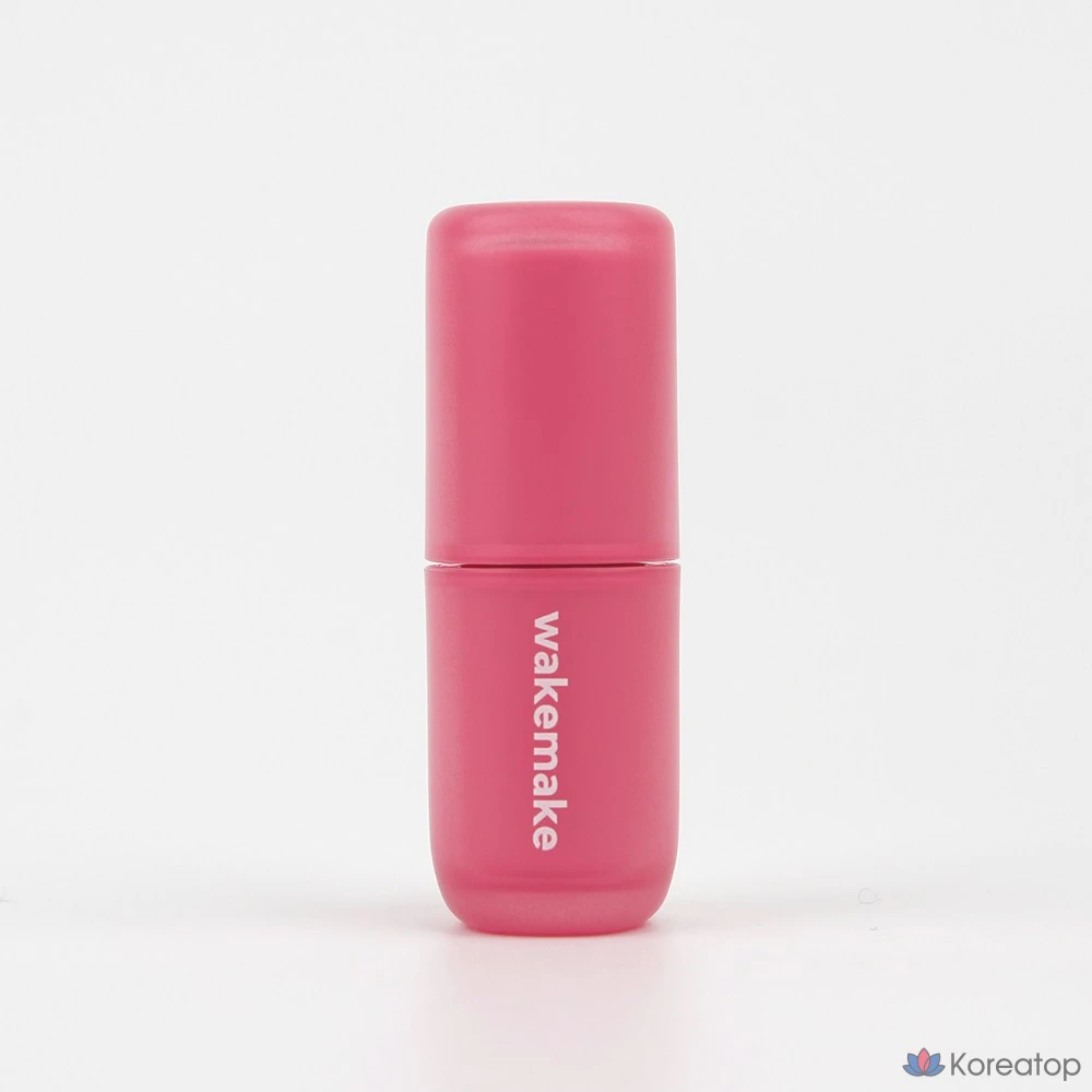 Wakemake Water Blurring Layer Tint, 8 цветов, увлажняющий блеск для губ, тонирующий бальзам для губ, точечный макияж губ, цветная косметика, жидкий тонирующий бальзам для губ, яркий бальзам для губ, помада, 1 шт., 4,6 г, персиковый оттенок № 1