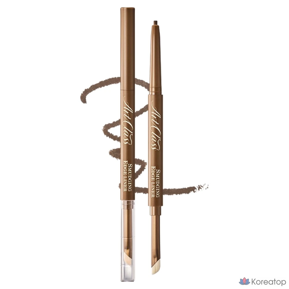 Лайнер для контура Too cool for school Art Class Smudging Edge Liner, 1 шт., цвет Hot Top Brown (4 шт.)