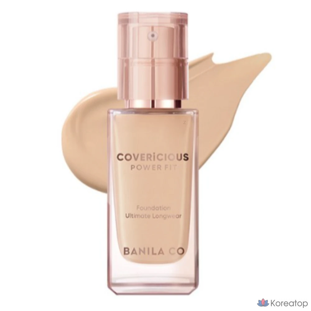 Тональный крем Vanillaco Covericious Power Fit Foundation, 30 мл, 1 шт., № 25, янтарный.