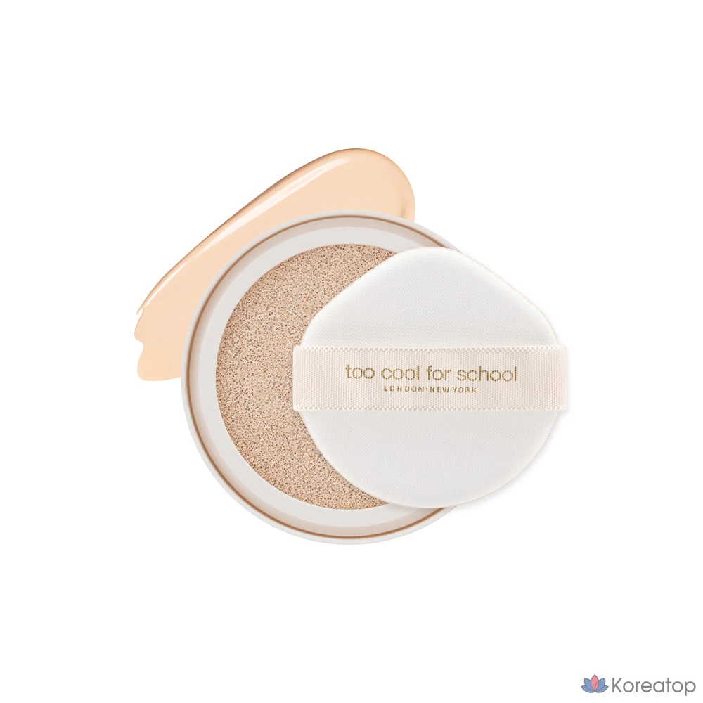 Сменный блок крема Too Cool For School Fixing Nude Fit Cushion SPF38 PA++ Warm Ivory, 2 Вт, 1 шт.