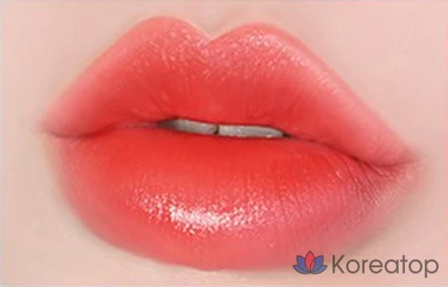 Помада The Face Shop FMGT New Bold Sheer Glow Lipstick, 1 шт., оттенок 06 Layering Red., фото 4