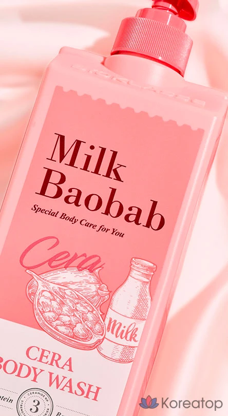 Гель для душа Milk Baobab Sera с ароматом цветочного букета, 1,2 л, 1 шт., фото 2