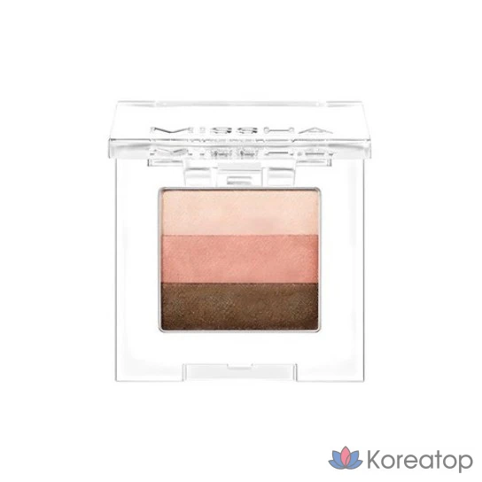 Тени для век Missha Triple Shadow 2 г, № 10 Oriental Pink, 1 шт.