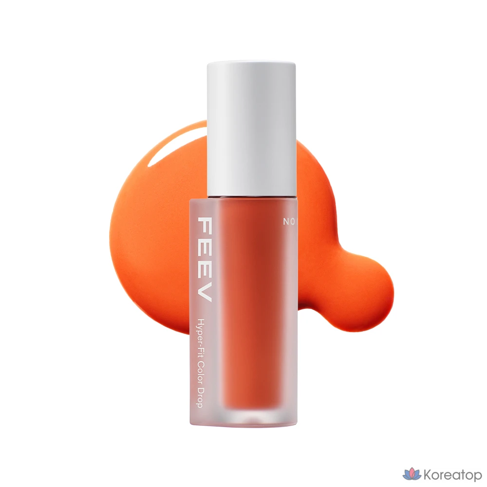 Тинт для губ FEEV Color Drop, эффект «без макияжа», 4 мл, 1 шт.