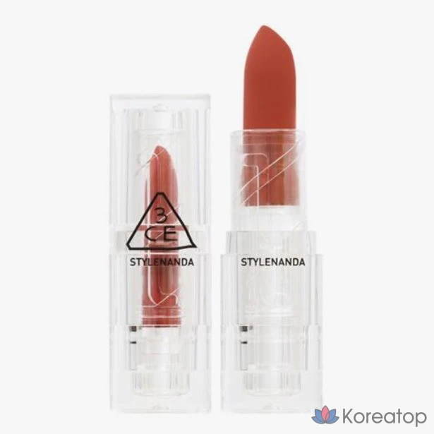 3CE Мягкая матовая помада, #MURMURING, 3,5 г, 1 шт.