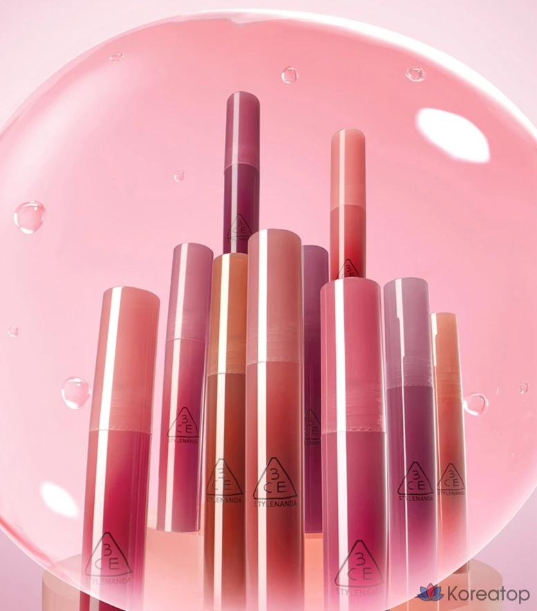 Блеск для губ 3CE Drop Glow Gel Lip Gloss, 03 Knit, 1 шт., фото 3