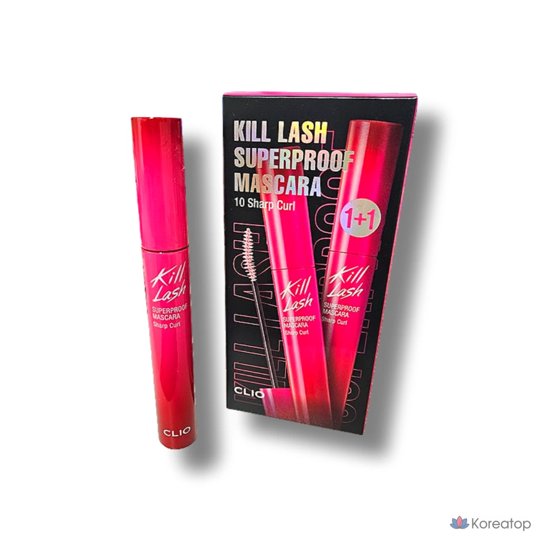 Тушь для ресниц Clio Kill Lash Superproof, Clear Curl, 1 шт.