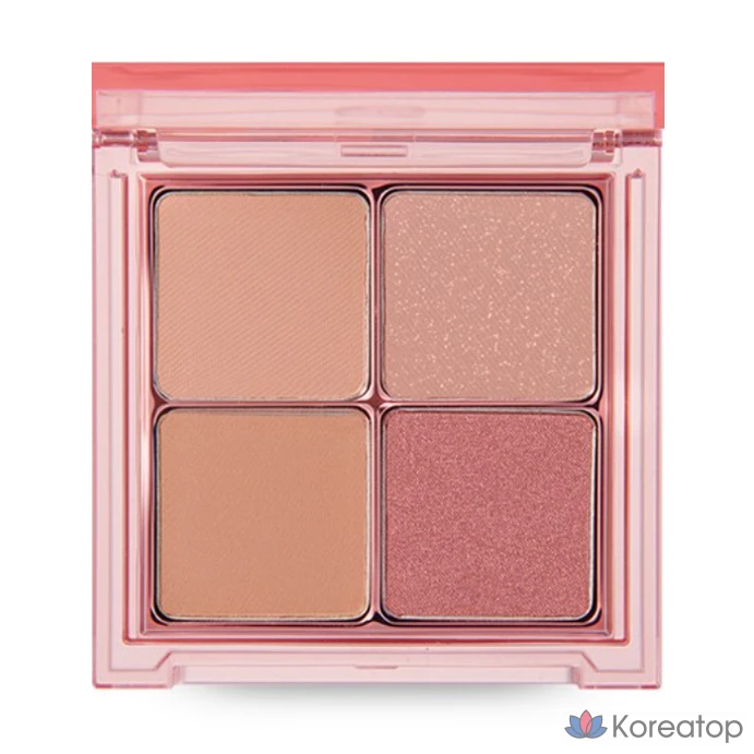 Палетка теней для век Vanillaco Mood On Eye Palette 7 г, 02 Neutral (Mellow Coral), 1 шт.