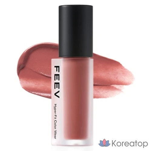 FEEV Hyper Color Wear Powder Fit Blur Lip Tint, Vanilla Rose, 1 шт.
