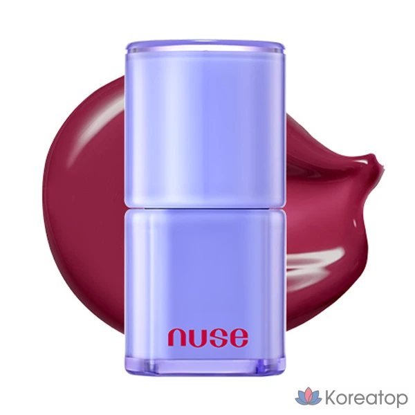 Тинт для губ nuse Care, оттенок 09 «Глубокая вишня», 4,5 г, 1 шт.