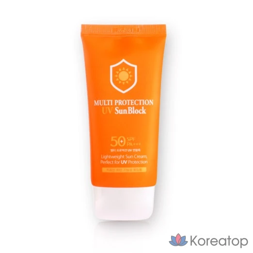 Солнцезащитный крем 3W Clinic Multi Protection UV Sunblock SPF50+ PA+++ 70 мл