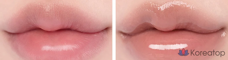 Rom&nd Glasting Color Gloss, оттенок 05 Dim Mauve, 1 шт., фото 3