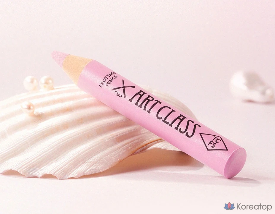 Набор карандашей для фроттажа Too Cool for School Art Class, 19 Bebe Pink, 1 шт., фото 5