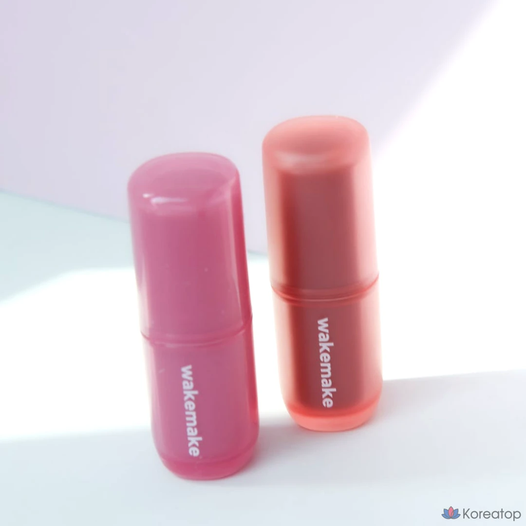 Wakemake Water Blurring Layer Tint Water Gel Moisturizing Moist Lip Priming Firm Adhesion, 1 шт., 4,6 г, #07_Red Dive, фото 3