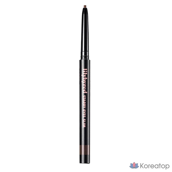 Гелевая подводка для глаз Lilybyred Stareyes Nine to Nine Slim, 0,14 г, матовый коричневый оттенок, 1 шт.